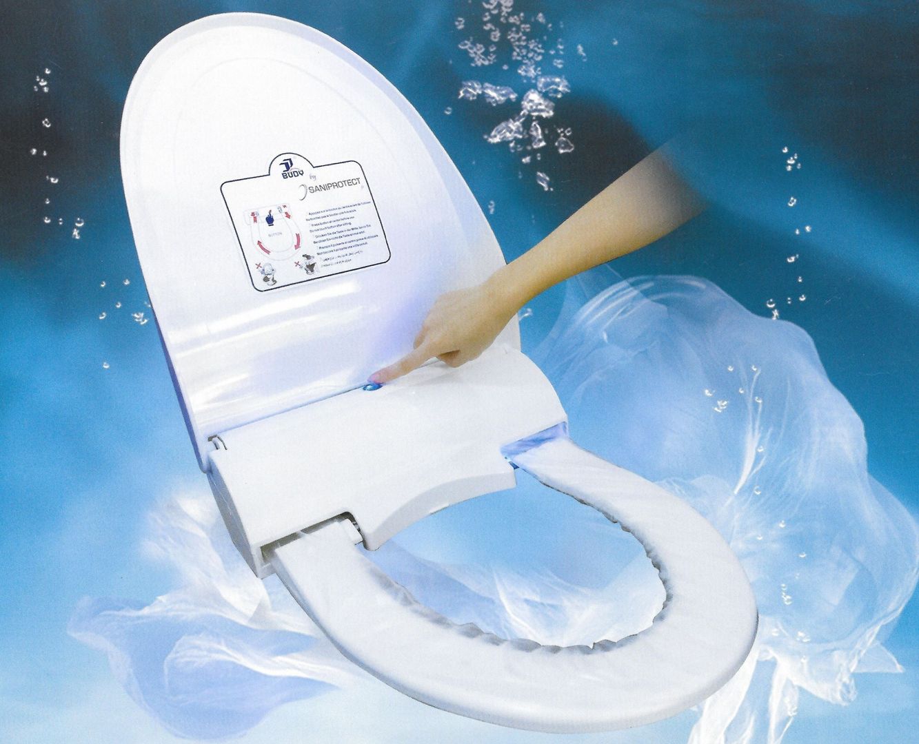 protection automatique de wc saniprotect