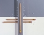Crayon en bois avec gomme (par carton de 4320 pièces)