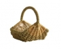 Corbeille Panier osier / corde 14.5x11x8cm
